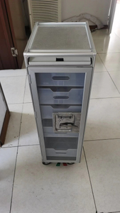 Half Size Airline Aviation Trolley with Transparent door