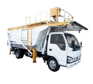 Airport GSE Equipment Rubbish Garbage Receiving Vehicle Truck