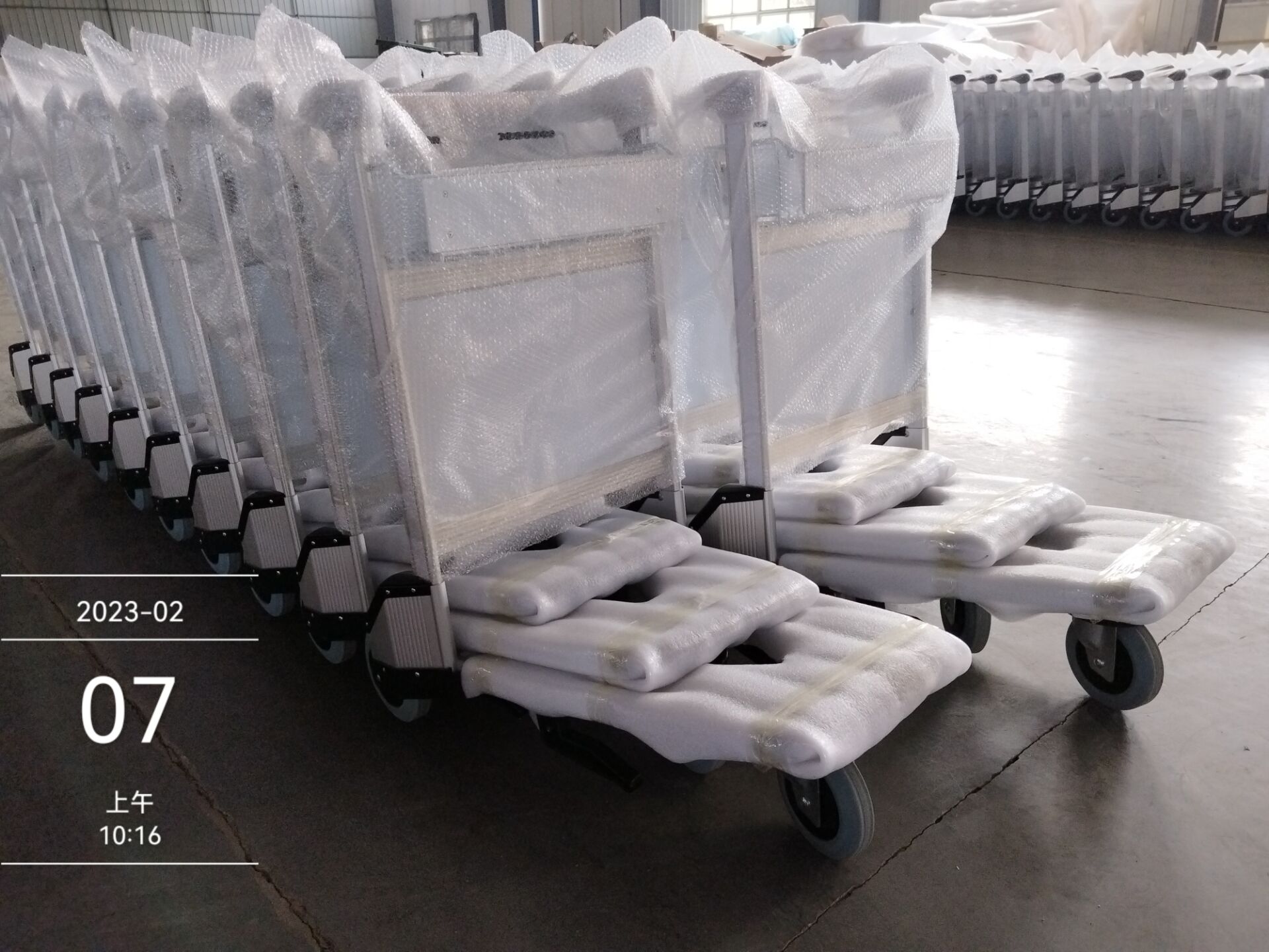 How to Pack Airport Luggage Cart Shipped by LCL?
