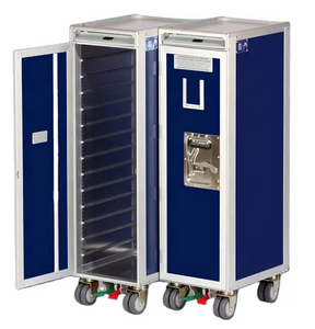 Half Size Food Beverage Drink Catering Trolley for Airline Aircraft Galley