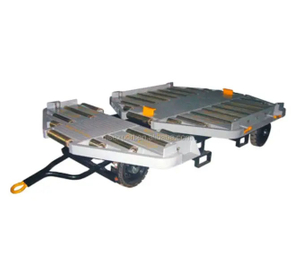 Airport Container Pallet Dolly for Aviation Baggage Cargo Transport
