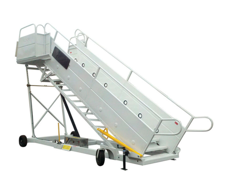Airport Aviation Ground Equipment Airplane Passenger Ladder Push Stair