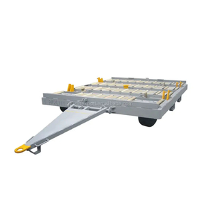 Airport Aviation Aircraft Cargo Container Pallet Dolly Cart