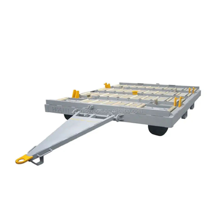 Container Pallet Dolly Cart for Airport Aviation Aircraft Cargo