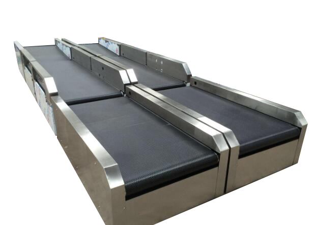 Luggage Check-In Weighing Conveyor Belts System