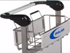 Stainless Steel 3 Wheels Airport Baggage Trolley Cart