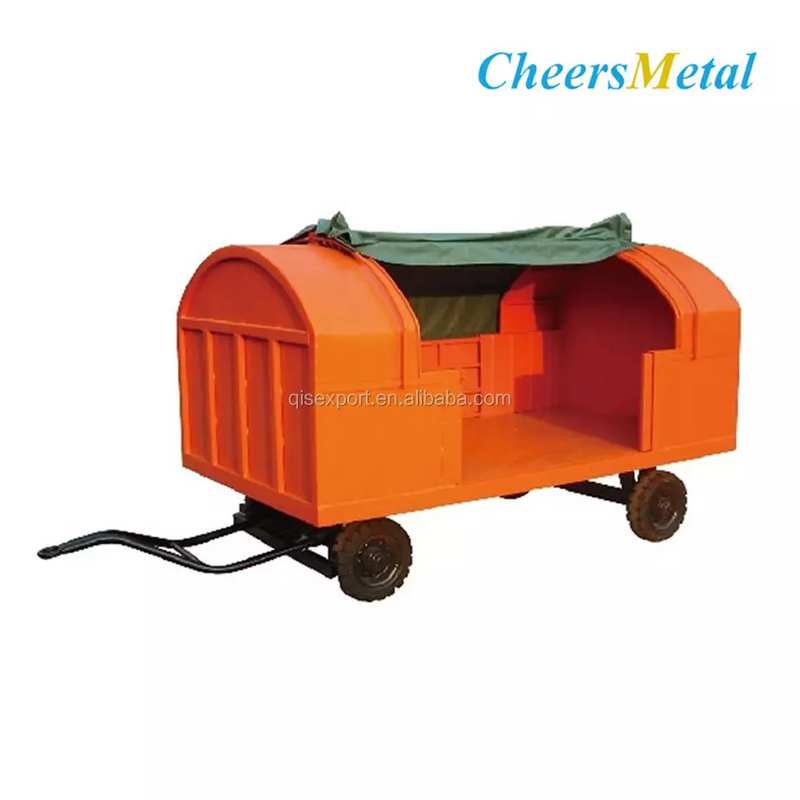Airport Aviation Ground Support Equipment Luggage Baggage Trailer