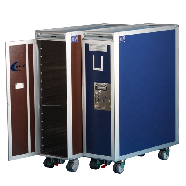Airline Aircraft Galley Trolley Food Meal Drink Beverage Cart