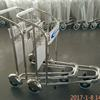 3 Wheels Stainless Steel Airport Hand Cart Trolley
