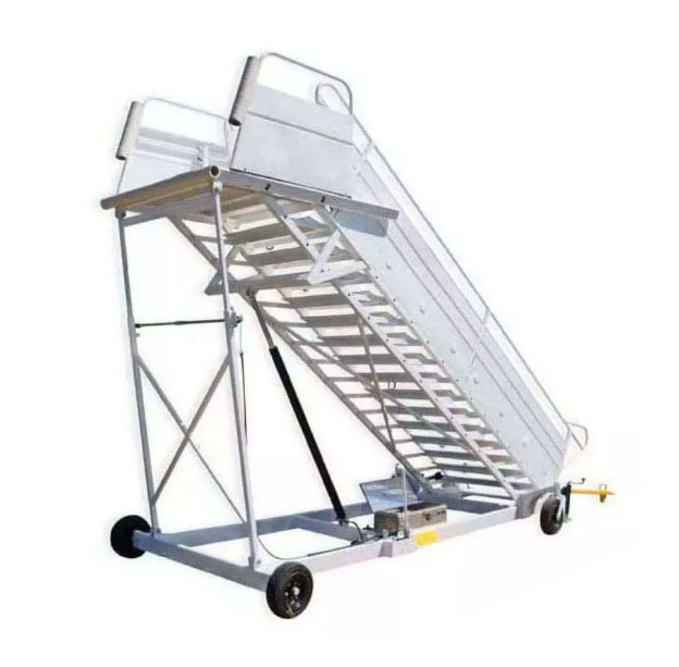 Airport Outdoor Push Passenger Stair Steps for Aircraft